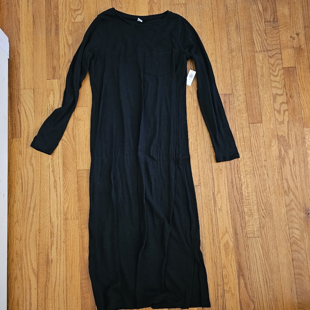 Old Navy Ribbed Midi Dress Medium Tall
